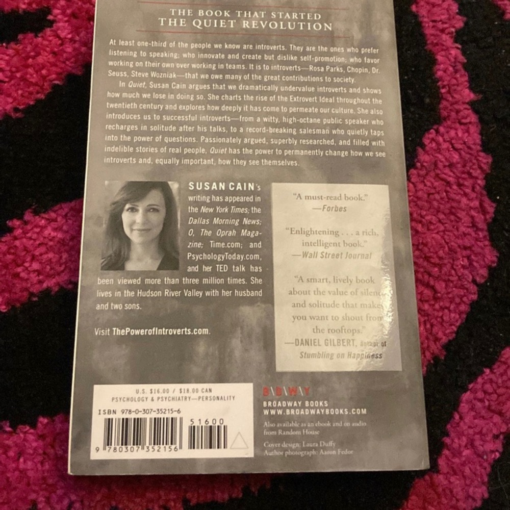 Paperback Book: Quiet - Picture 2 of 8